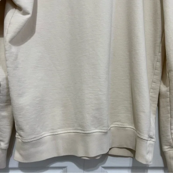 ASKET The Sweatshirt Crewneck Off White Men’s Size Large Long - Picture 5 of 14